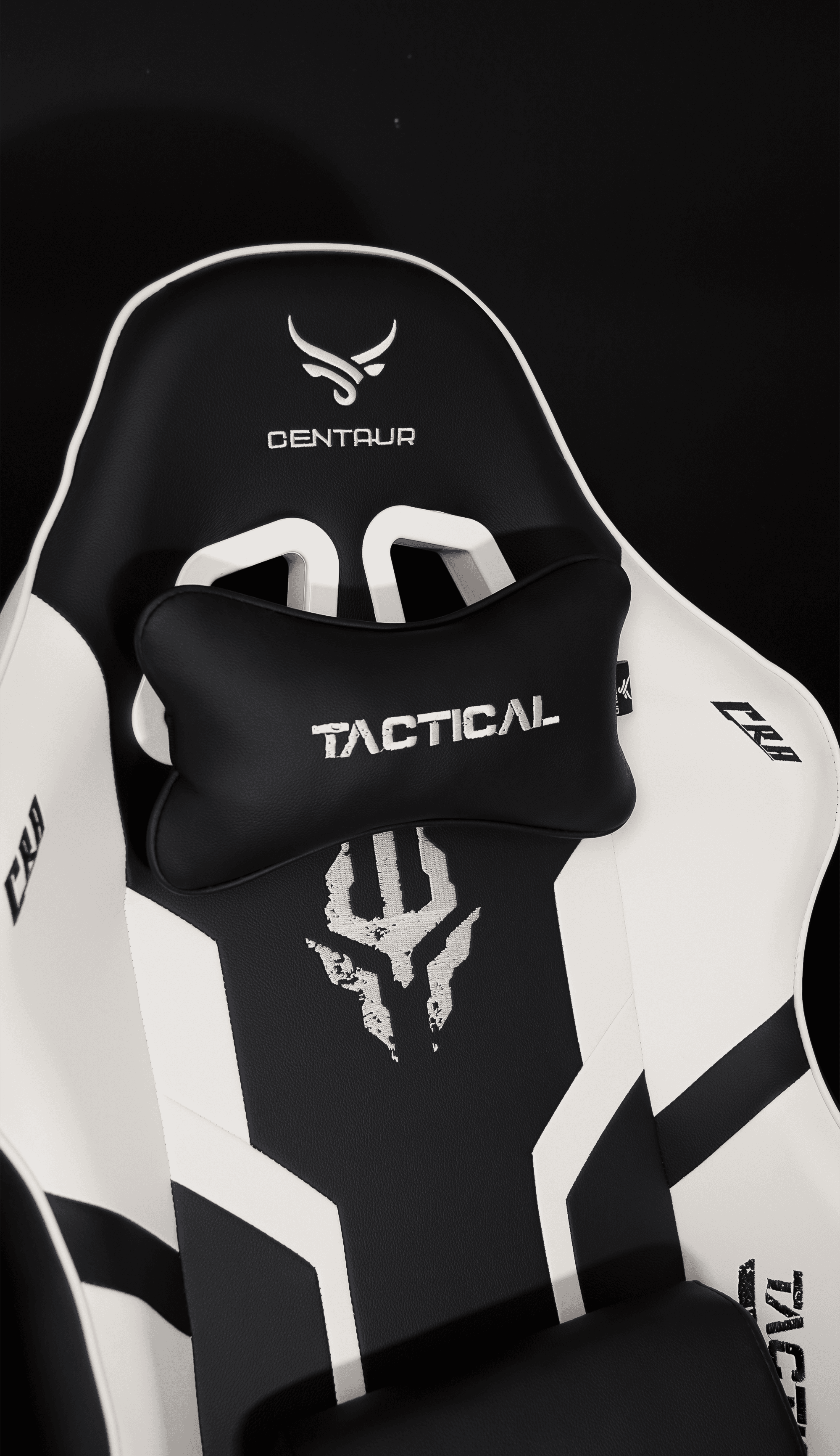 GHẾ GAMING TACTICAL CRA WHITE